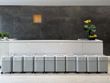 珠海某銀行新大樓裝修 租賃空氣凈化器除甲醛